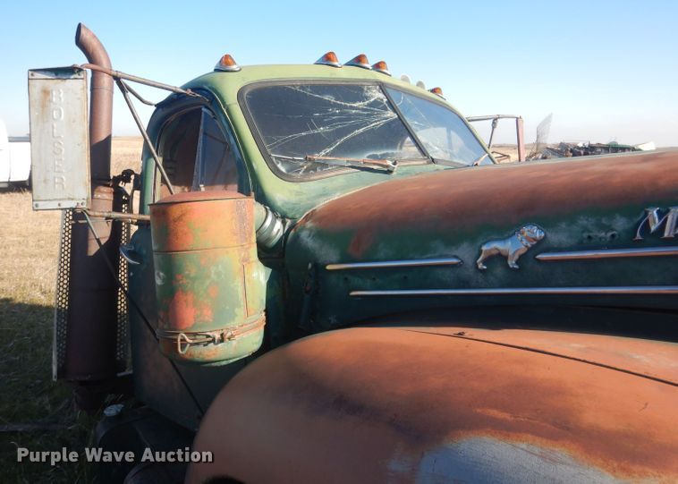 image for item HU9330 1956 Mack  truck cab and frame