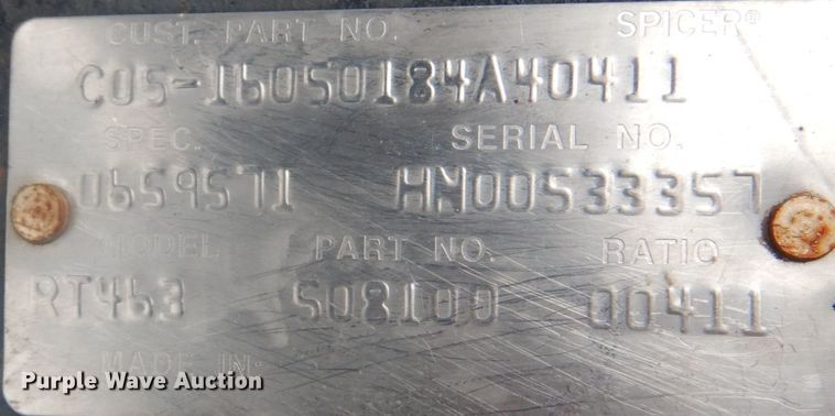 image for item ID9161 Peterbilt  truck frame