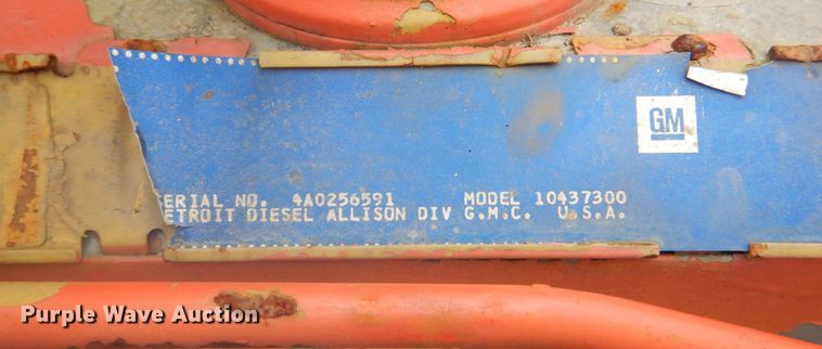 image for item ID9165 Detroit Diesel 10437300  engine