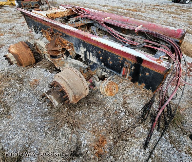 image for item ID9507 Tandem axle assembly