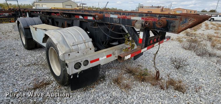 image for item ID9510 1994 Clement  roll-off container trailer