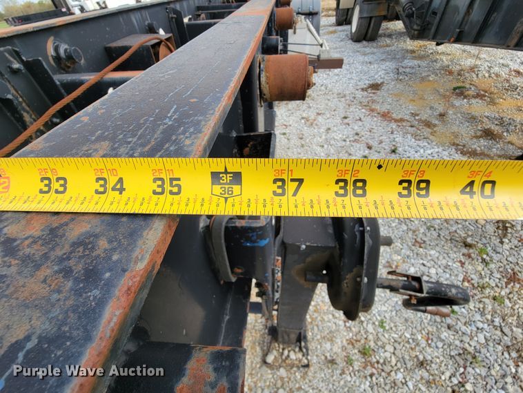 image for item ID9510 1994 Clement  roll-off container trailer