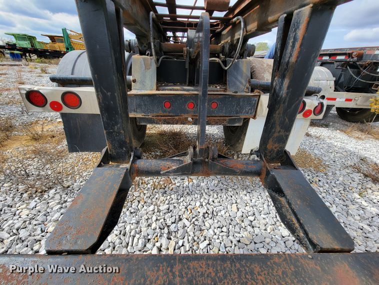 image for item ID9511 1999 Galbreath AC2-0R-470  roll-off container trailer