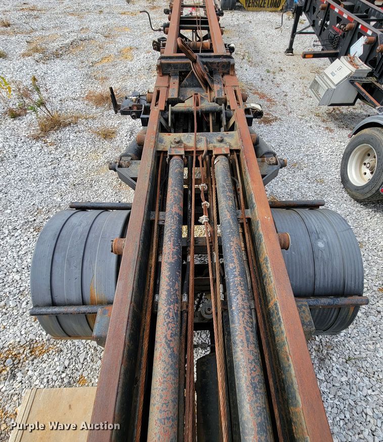 image for item ID9511 1999 Galbreath AC2-0R-470  roll-off container trailer