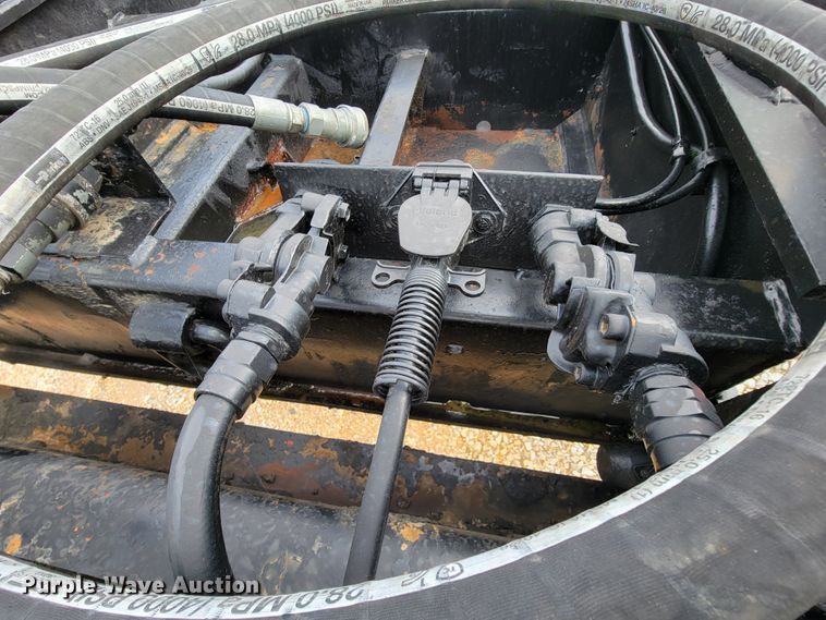 image for item ID9512 1980  Shop built lowboy equipment trailer