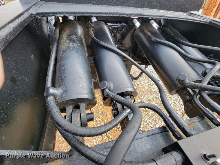 image for item ID9512 1980  Shop built lowboy equipment trailer