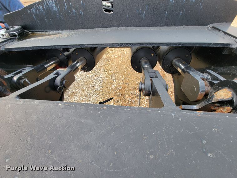 image for item ID9512 1980  Shop built lowboy equipment trailer