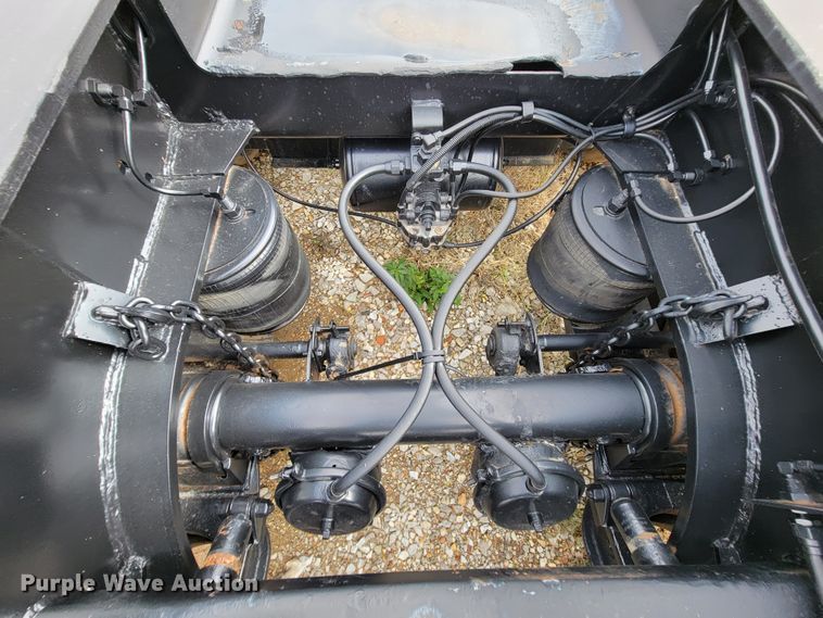 image for item ID9512 1980  Shop built lowboy equipment trailer