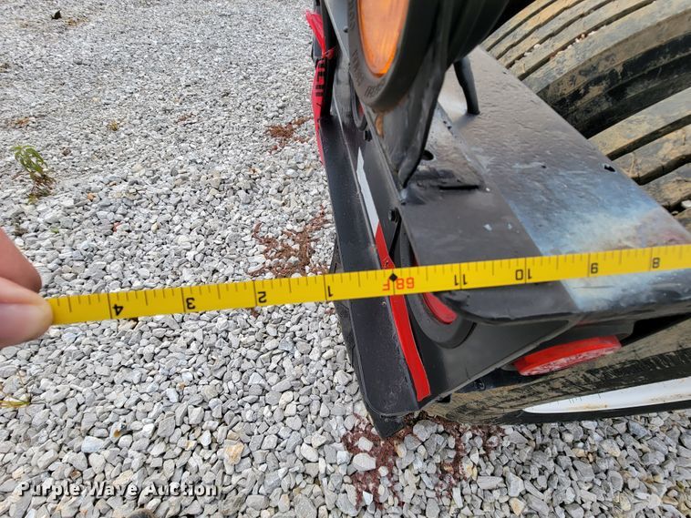 image for item ID9512 1980  Shop built lowboy equipment trailer