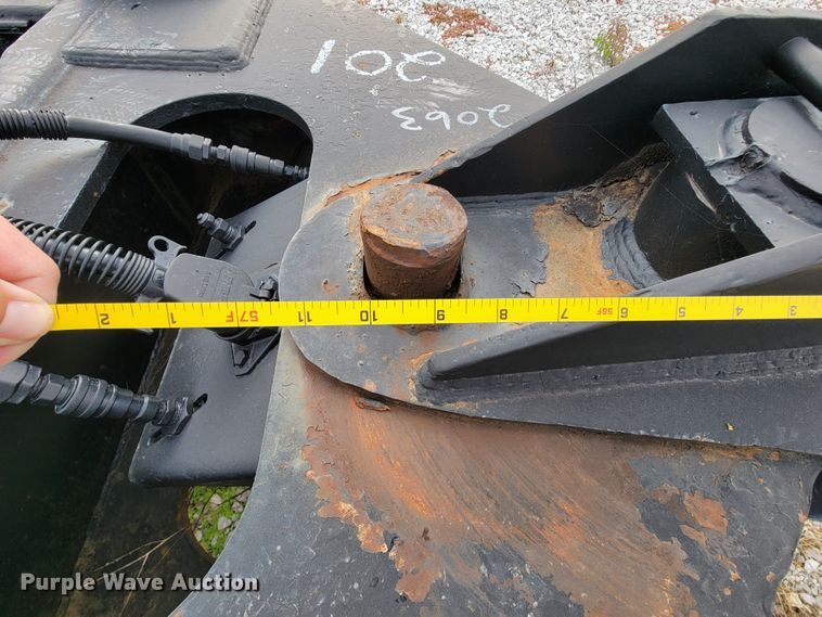 image for item ID9512 1980  Shop built lowboy equipment trailer