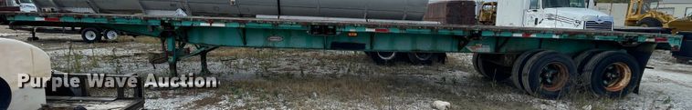 image for item ID9532 1990 Fontaine FTW-4-8045A  flatbed trailer