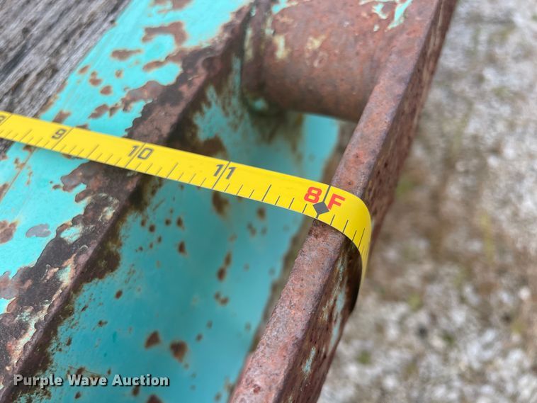 image for item ID9532 1990 Fontaine FTW-4-8045A  flatbed trailer