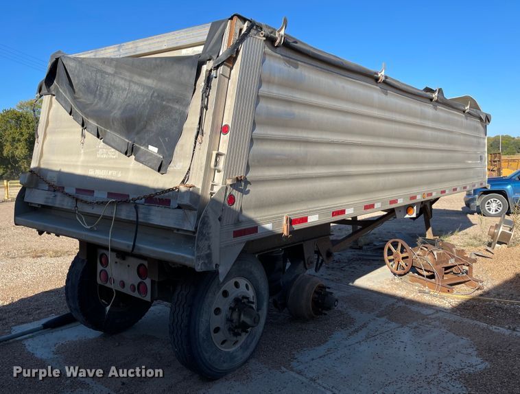 image for item IK9591 2008 Travis  end dump trailer