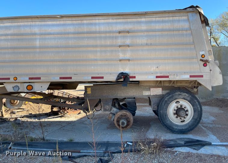 image for item IK9591 2008 Travis  end dump trailer