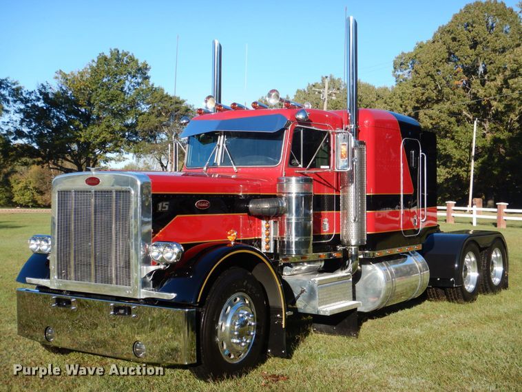 image for item IR9247 1987 Peterbilt 359 Classic  semi truck