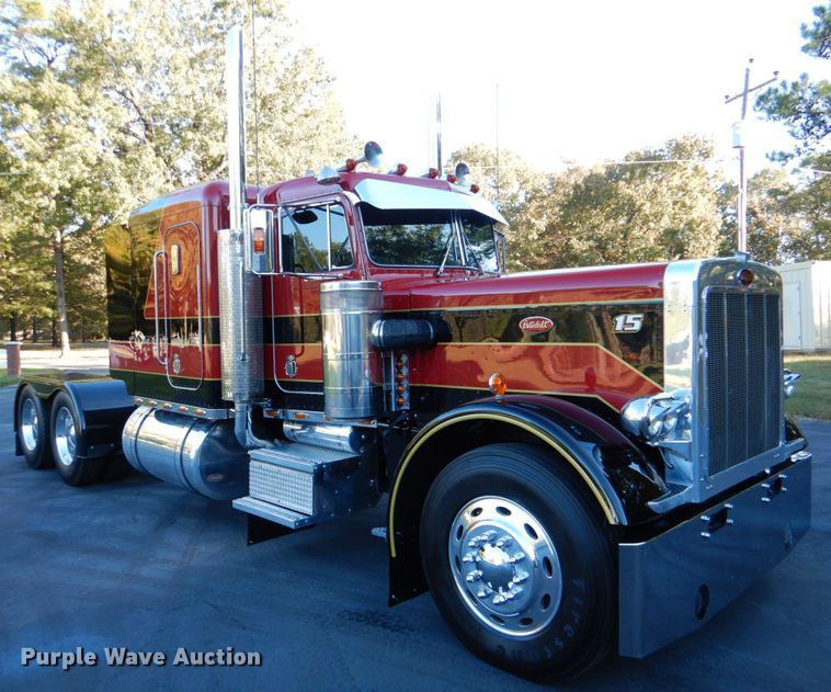 image for item IR9247 1987 Peterbilt 359 Classic  semi truck