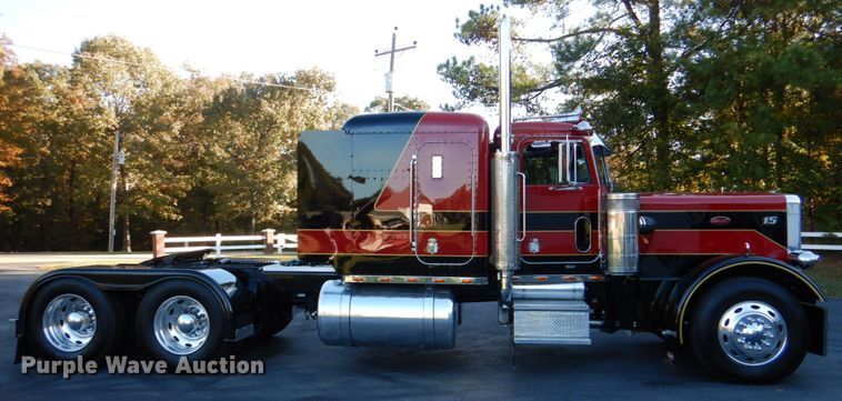 image for item IR9247 1987 Peterbilt 359 Classic  semi truck