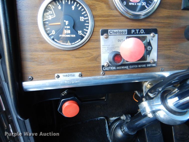 image for item IR9247 1987 Peterbilt 359 Classic  semi truck