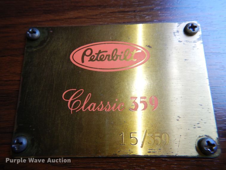 image for item IR9247 1987 Peterbilt 359 Classic  semi truck