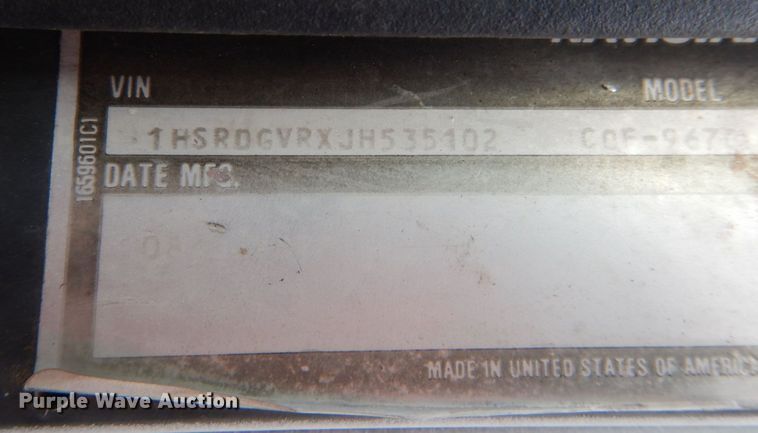 image for item IV9582 1988 International COF-9670  semi truck