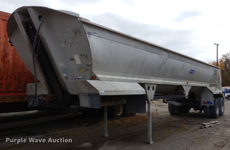 image for item JI9343 1994 Alumatech  end dump trailer