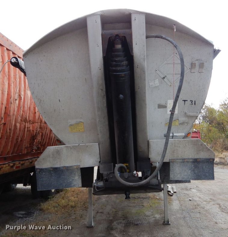 image for item JI9343 1994 Alumatech  end dump trailer