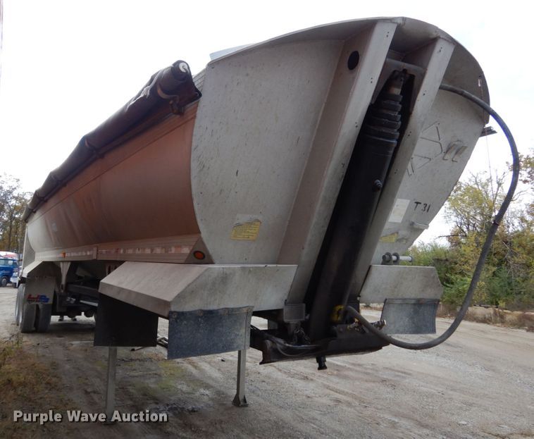 image for item JI9343 1994 Alumatech  end dump trailer