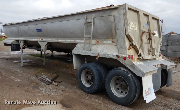 image for item JI9343 1994 Alumatech  end dump trailer