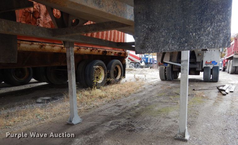 image for item JI9343 1994 Alumatech  end dump trailer