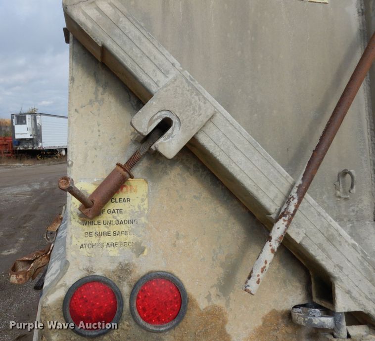 image for item JI9343 1994 Alumatech  end dump trailer