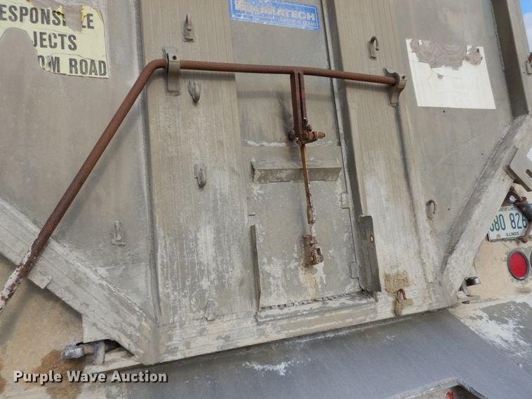 image for item JI9343 1994 Alumatech  end dump trailer