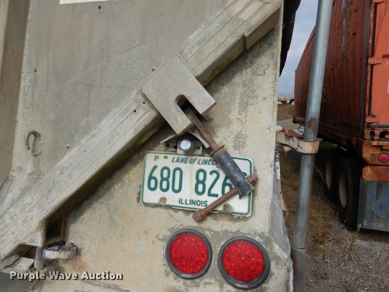 image for item JI9343 1994 Alumatech  end dump trailer