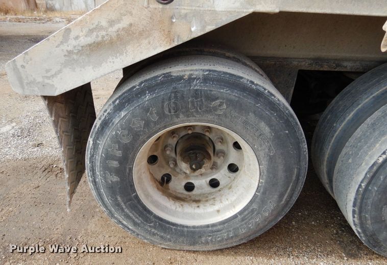 image for item JI9343 1994 Alumatech  end dump trailer