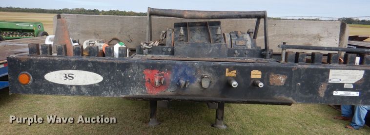 image for item KQ9640 2008 Ledwell  drop deck equipment trailer