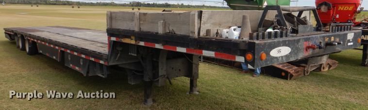 image for item KQ9640 2008 Ledwell  drop deck equipment trailer
