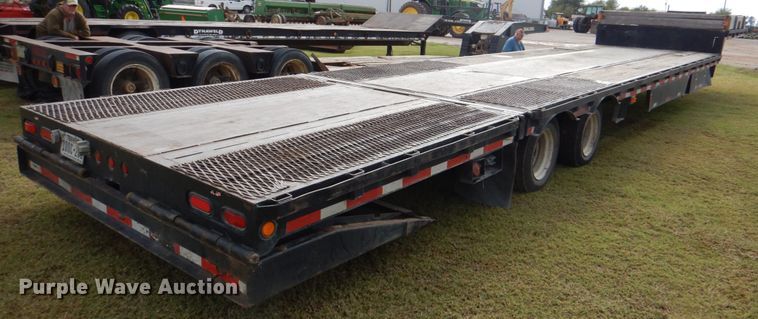 image for item KQ9640 2008 Ledwell  drop deck equipment trailer