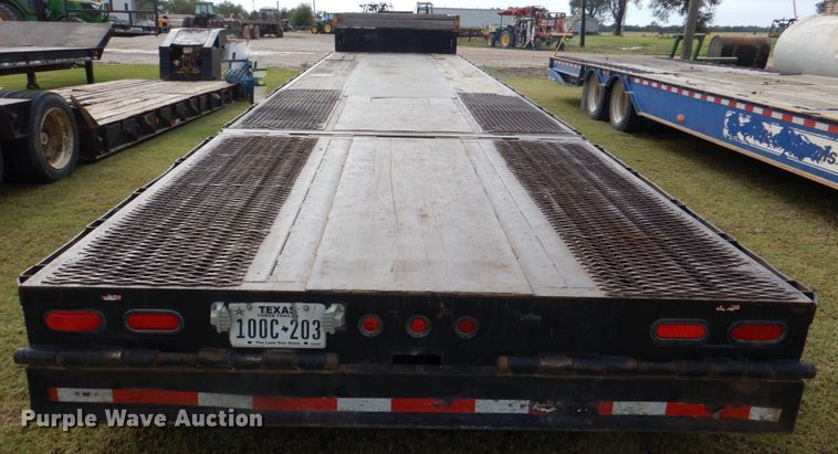 image for item KQ9640 2008 Ledwell  drop deck equipment trailer