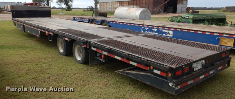 image for item KQ9640 2008 Ledwell  drop deck equipment trailer