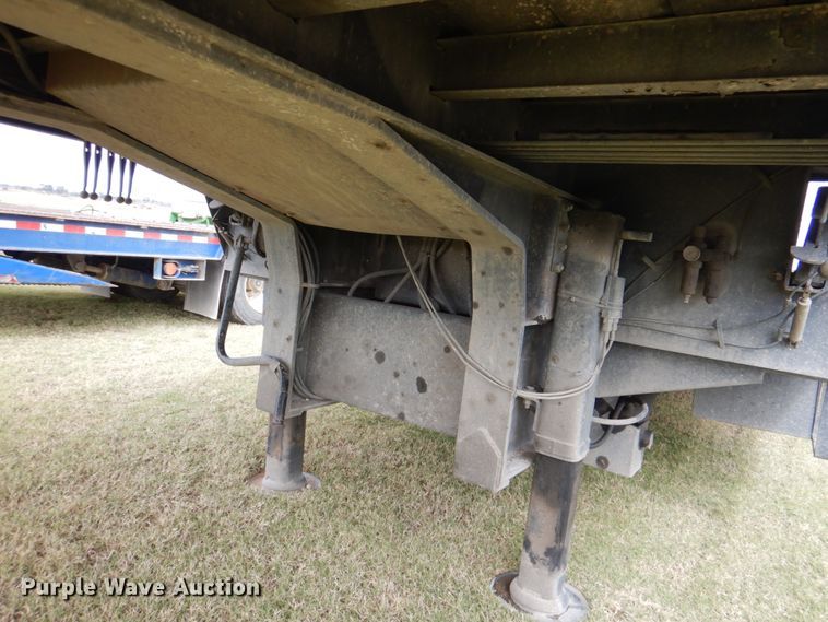 image for item KQ9640 2008 Ledwell  drop deck equipment trailer