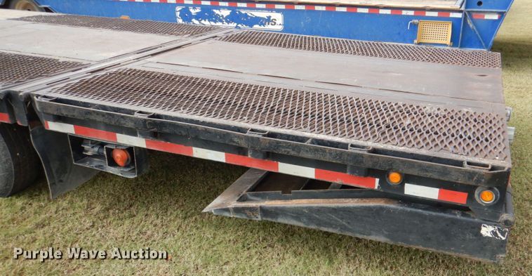 image for item KQ9640 2008 Ledwell  drop deck equipment trailer