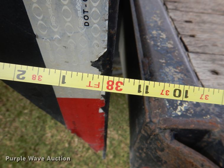 image for item KQ9640 2008 Ledwell  drop deck equipment trailer