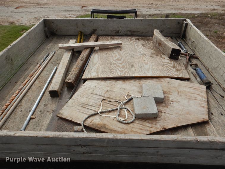 image for item KQ9640 2008 Ledwell  drop deck equipment trailer