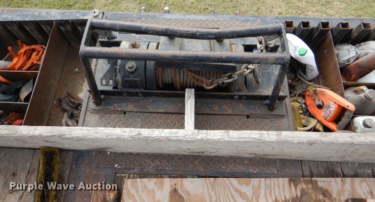 image for item KQ9640 2008 Ledwell  drop deck equipment trailer
