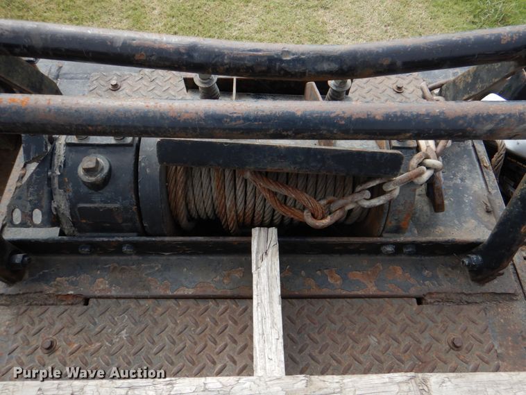 image for item KQ9640 2008 Ledwell  drop deck equipment trailer