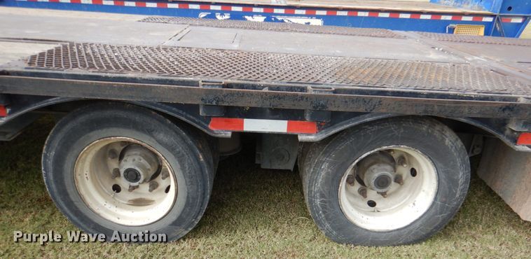 image for item KQ9640 2008 Ledwell  drop deck equipment trailer