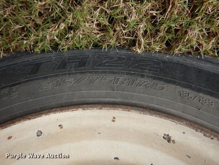 image for item KQ9640 2008 Ledwell  drop deck equipment trailer