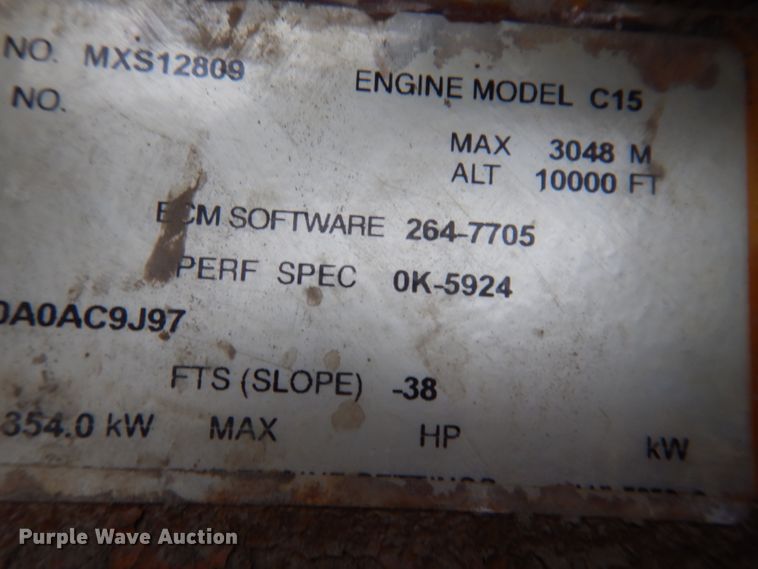 image for item KY9662 2005 Kenworth T800  box truck