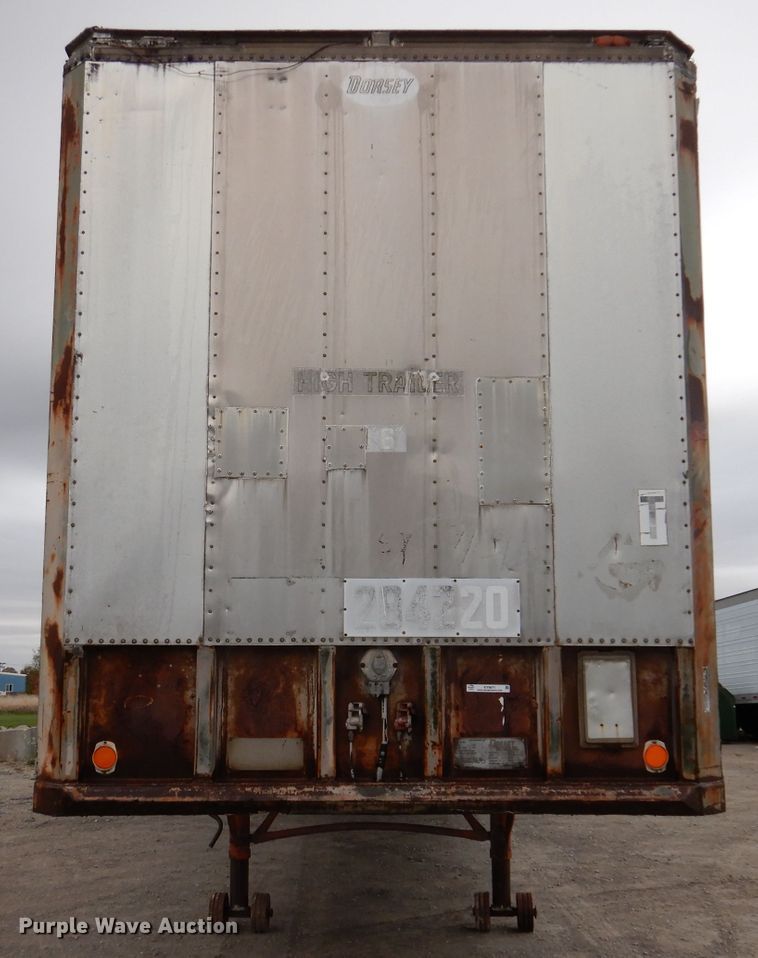 image for item KY9671 1974 Dorsey AIDT-272  dry van trailer