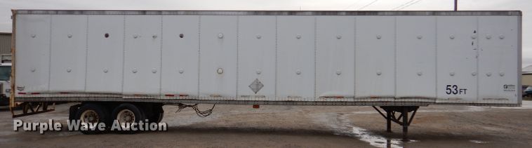 image for item KY9672 1997 Wabash CP-10  dry van trailer
