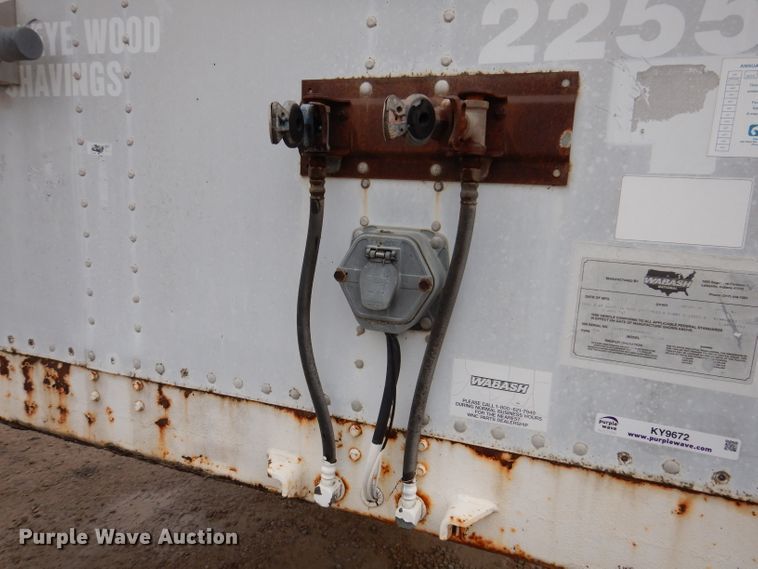 image for item KY9672 1997 Wabash CP-10  dry van trailer